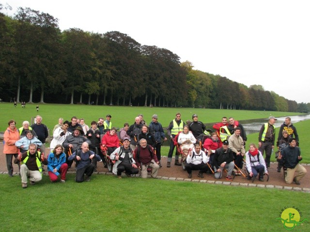 randonnée sportive avec joëlettes, Tervuren, 2012